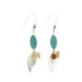 Stone long dangle Earring HELEN