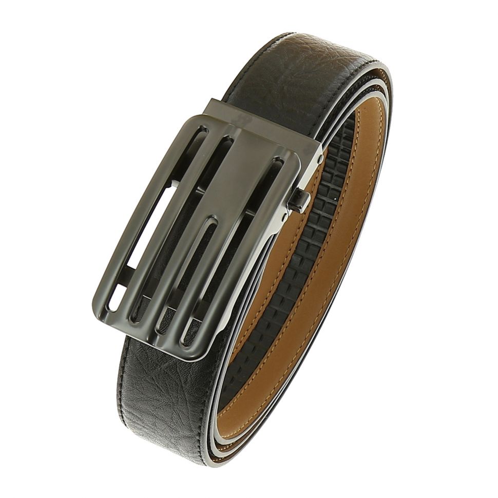 Ceinture cuir doublé cuir pour homme, GENE