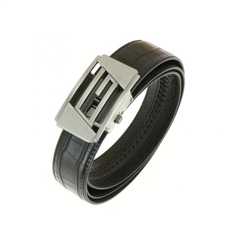 Leather Automatic Buckle Belt SAMUEL