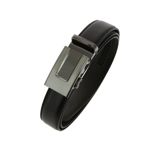 Leather Automatic Buckle Belt JOHN