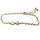 Bracelet noeud papillon, strass SZM-015B Golden - 1928-5225