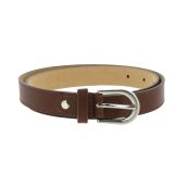 Women genuine Italian leather belt LUNA for thousers, jeans