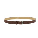 Women genuine Italian leather belt LUNA for thousers, jeans