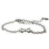 Bracelet noeud papillon, strass SZM-015B Argenté - 1928-5226