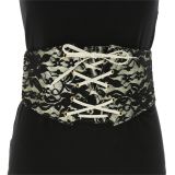 Lace Wide Waist Elasticated Woman Corset Belt, AUGUSTINE