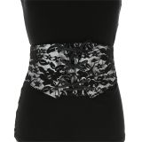 Lace Wide Waist Elasticated Woman Corset Belt, AUGUSTINE