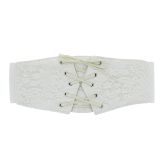 Lace Wide Waist Elasticated Woman Corset Belt, AUGUSTINE