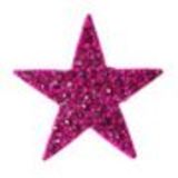Bague métal étoile XL, BA16 Violet Fuchsia - 1422-5235