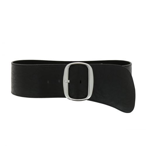 Woman Wide faux leather belt, EMILY