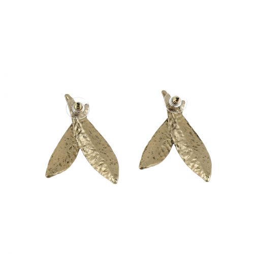 Damen Ohrringe aus Kupfer mit Blättern, MARICELA