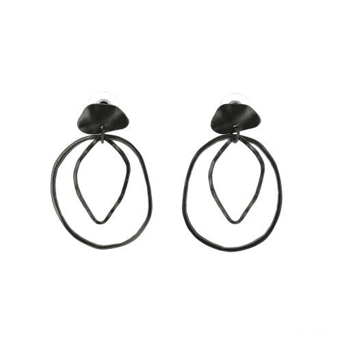 Boucles d'oreilles femme en Cuivre à anneaux, PATSY