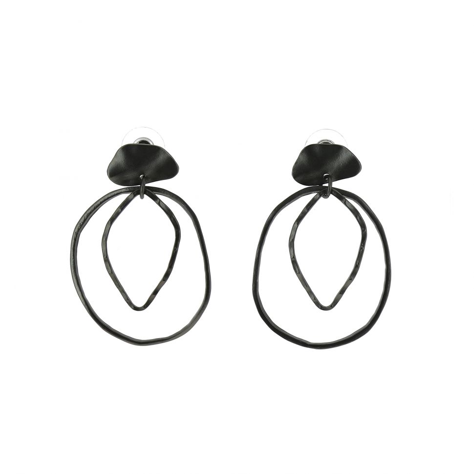 Boucles D Oreilles Femme En Cuivre A Anneaux Patsy
