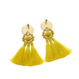 Hanging tassel earring, PAULINE