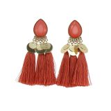 Tassel hanging dangle earring, KRISTIINA