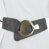 VANESSA leatherette large belt