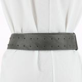 Ceinture large femme boucle ronde croisé VANESSA