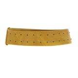 Ceinture large femme boucle ronde croisé VANESSA