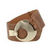 VANESSA leatherette large belt