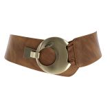 VANESSA leatherette large belt