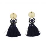 Hanging tassel earring, PAULINE