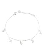 Pulsera de acero inoxidable para mujer, KIMBERLY