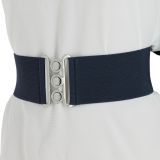 Wide Waist Elasticated Woman Belt, GLORIA Made in France