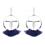 Tassel hanging dangle earring, SHERYL