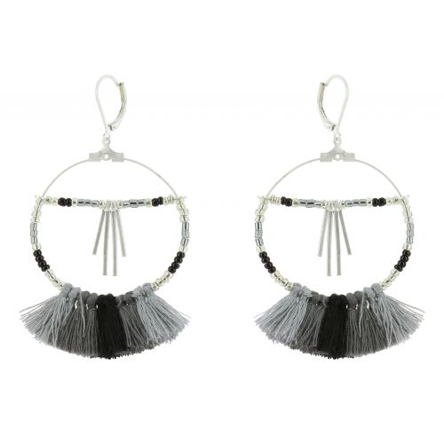 Tassel hanging dangle earring, HELEN