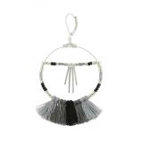 Tassel hanging dangle earring, SHERYL