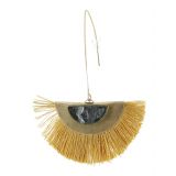 Tassel hanging dangle earring, HELEN