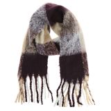 Grande sciarpa scialle di lana donna, CELIA