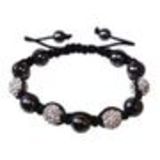 AOH-16 bracelet Black-White - 1416-5307