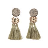 Hanging tassel earring, PAULINE