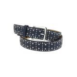 Denim Studded leather belt, KELLYA