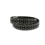 Ceinture femme en cuir à strass RAINA