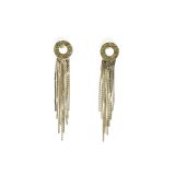 Boucles d'oreilles pendantes longues SARA