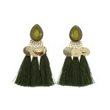 Tassel hanging dangle earring, ELENA