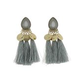 Tassel hanging dangle earring, ELENA