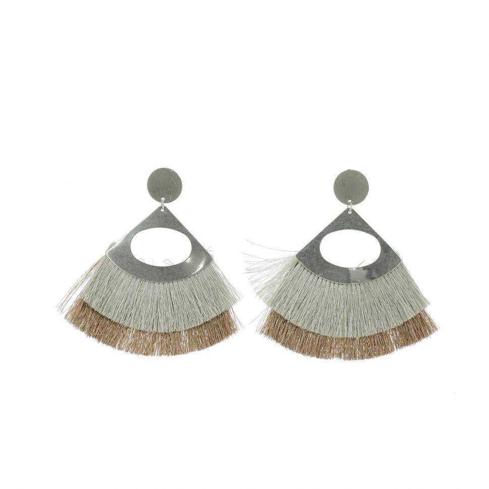 Tassel hanging dangle earring, SHERYL