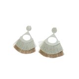 Tassel hanging dangle earring, SHERYL