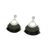 Tassel hanging dangle earring, SHERYL