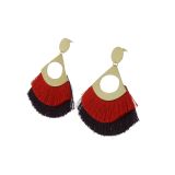 Tassel hanging dangle earring, SHERYL