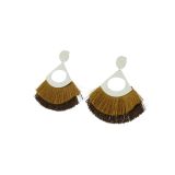 Tassel hanging dangle earring, SHERYL