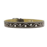 Woman leather lined belt, GHJULIA