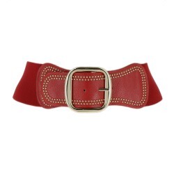Ceinture Corset Femme En Similicuir - Style Vintage, élastique Réglable - Tailles S à XL - Pour Robe, Blouse, Costume