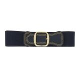 Woman Elastic Large studded waist belt VAITEA