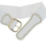 Ceinture femme élastique large Vintage, VAITEA