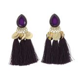 Tassel hanging dangle earring, ELENA