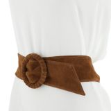 Ceinture Large en cuir pour femme, MAHAUT