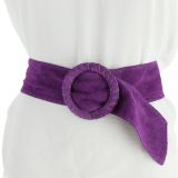 Ceinture Large en cuir pour femme, MAHAUT